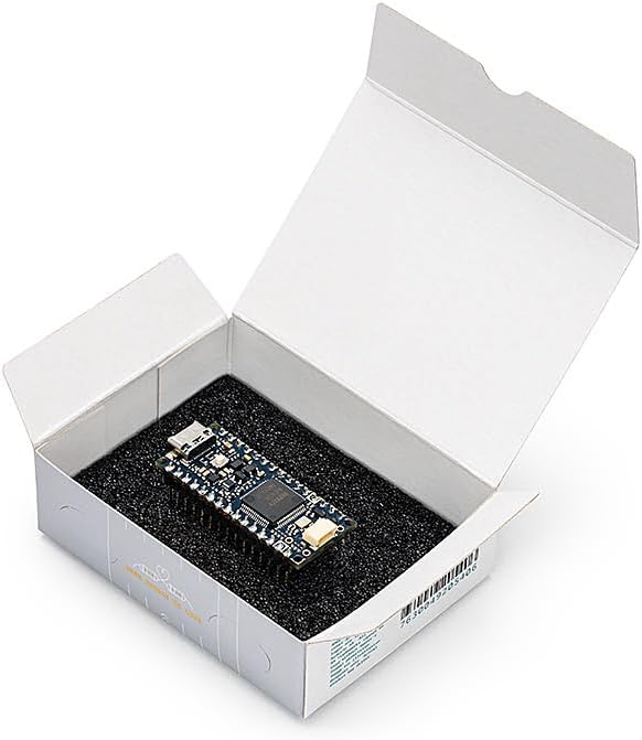 Arduino Nano R4 with Headers | Renesas RA4M1 Cortex-M4 48MHz | Qwiic RGB LED CAN DAC OpAmp | USB-C Compact Development Board | ABX00143