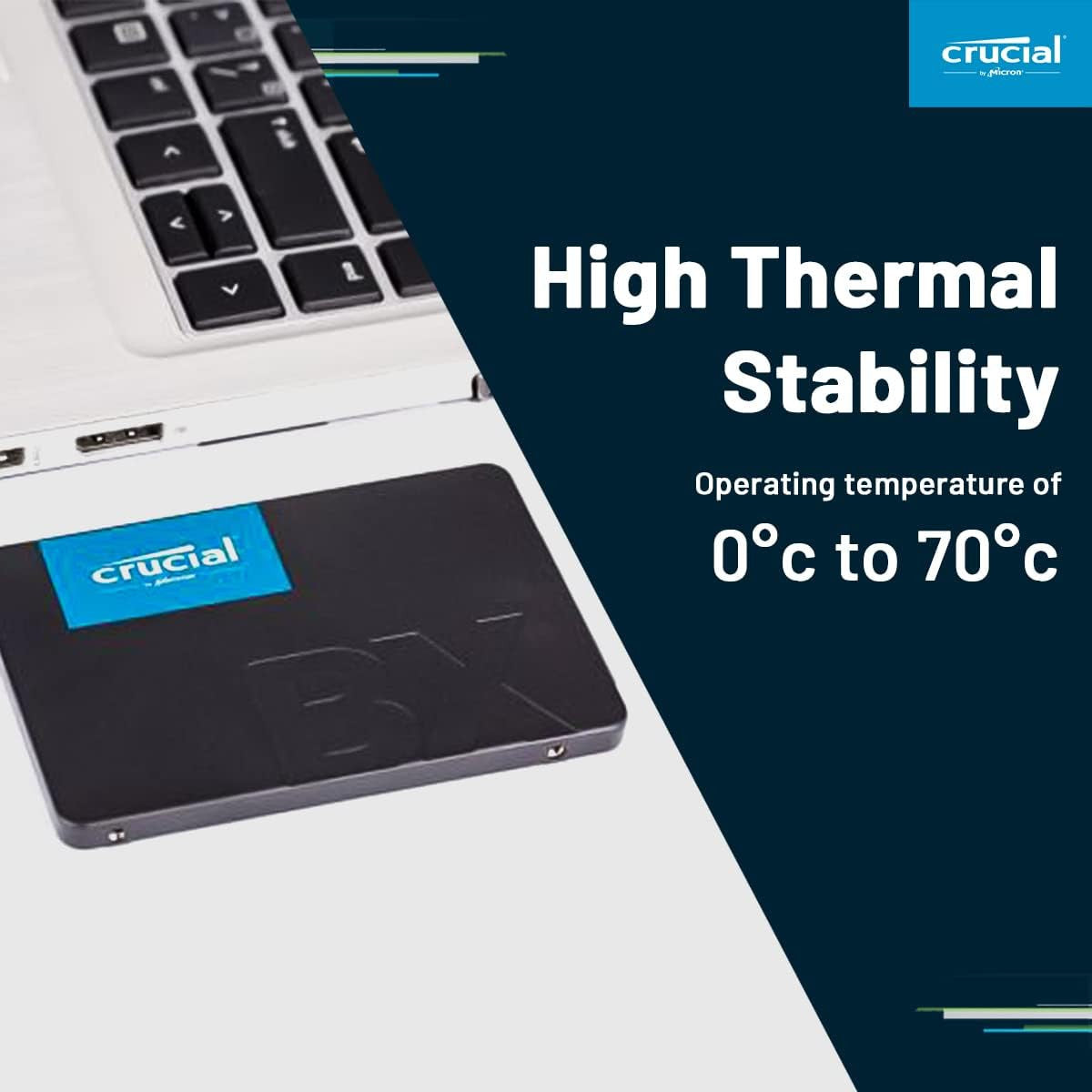 Its energy-efficient design helps reduce power consumption, extending battery life in laptops and minimizing heat output.