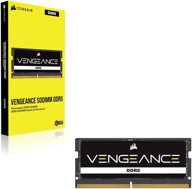 Corsair Vengeance 32GB DDR5 4800 CL40 SODIMM Laptop Memory