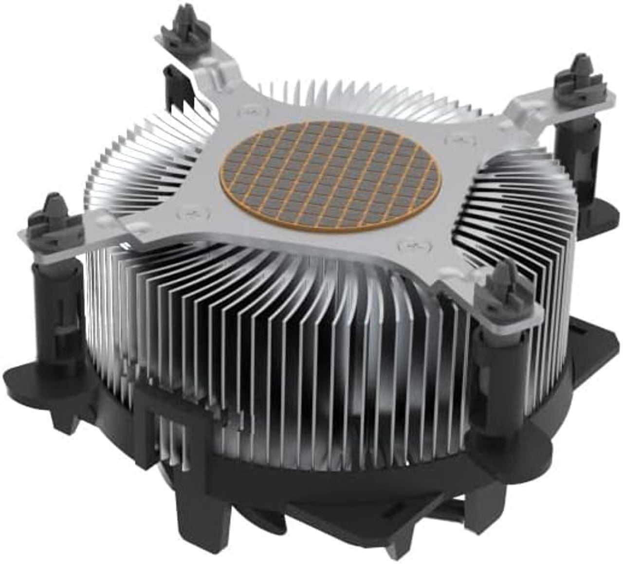 Dynatron Q10 2U Aluminum Radial Fin Heat Sink with Copper Core for LGA 1700 Processor
