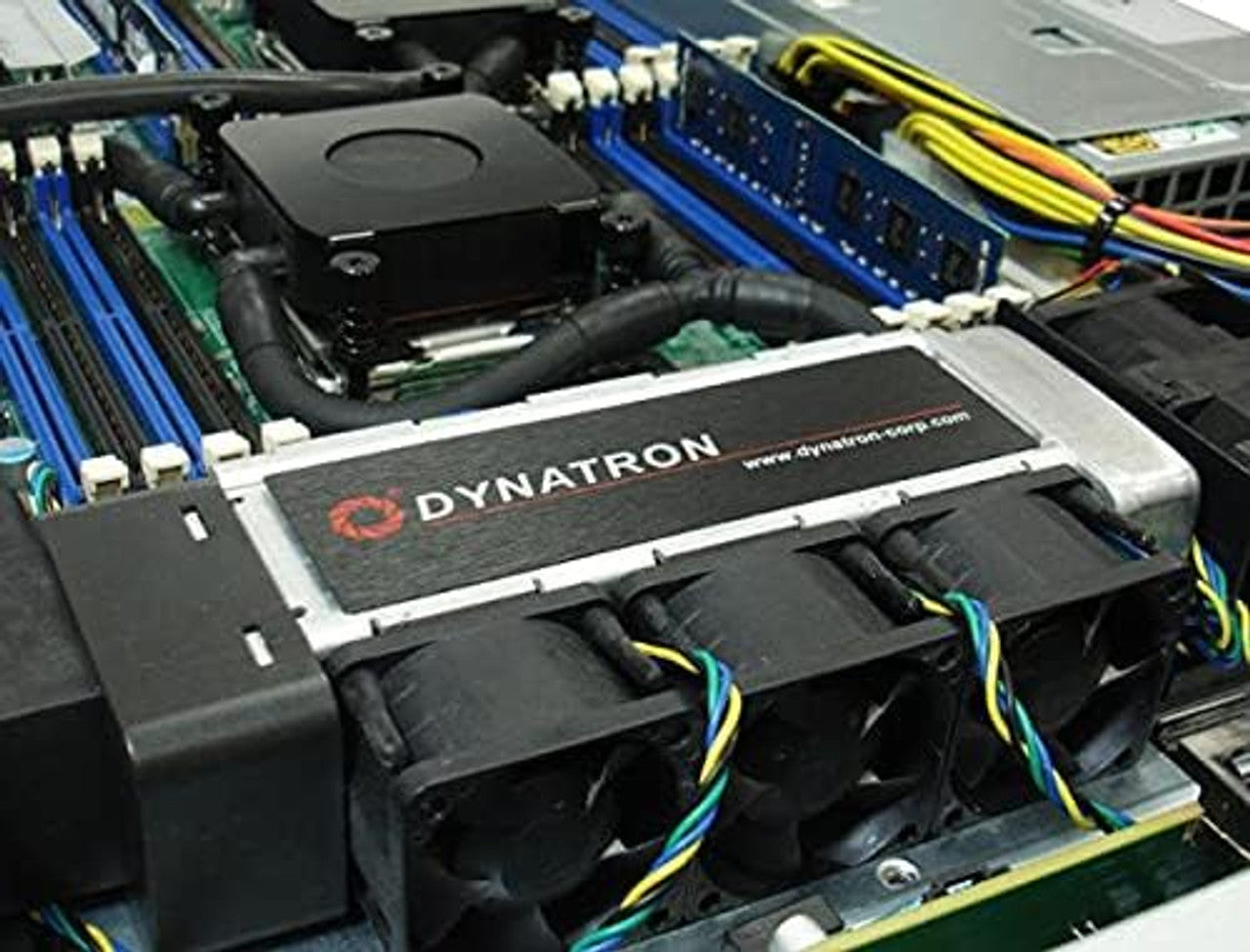 Dynatron L3 Intel/AMD Socket 1U Brown Box Aio Enclosed Server Liquid Cooler