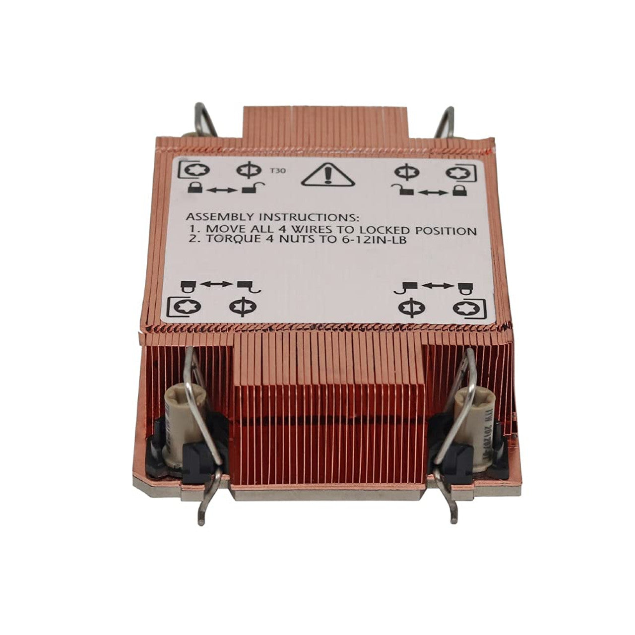 Dynatron S4 Intel Socket FCLGA 4677 Sapphire Rapids Passive Cooler For 1U Server, 205W TDP