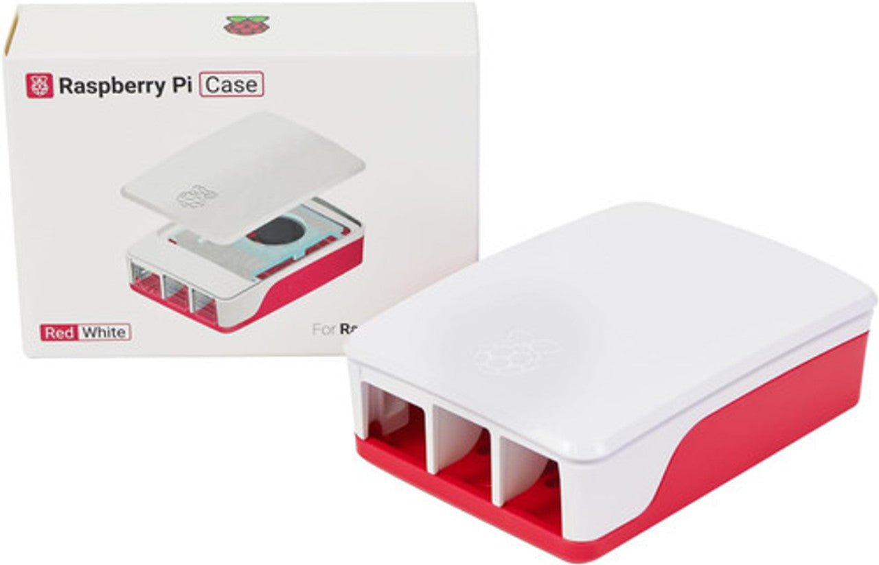 Raspberry Pi 5 16GB Starter Kit - Red/White Case