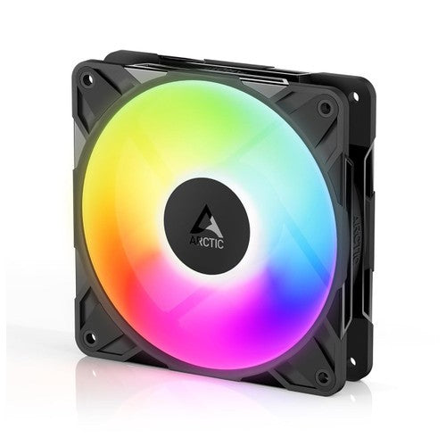 Arctic P12 Pro Reverse A-RGB PWM 120mm 3000RPM 4-Pin Case Fanr 3 Pieces (Black)
