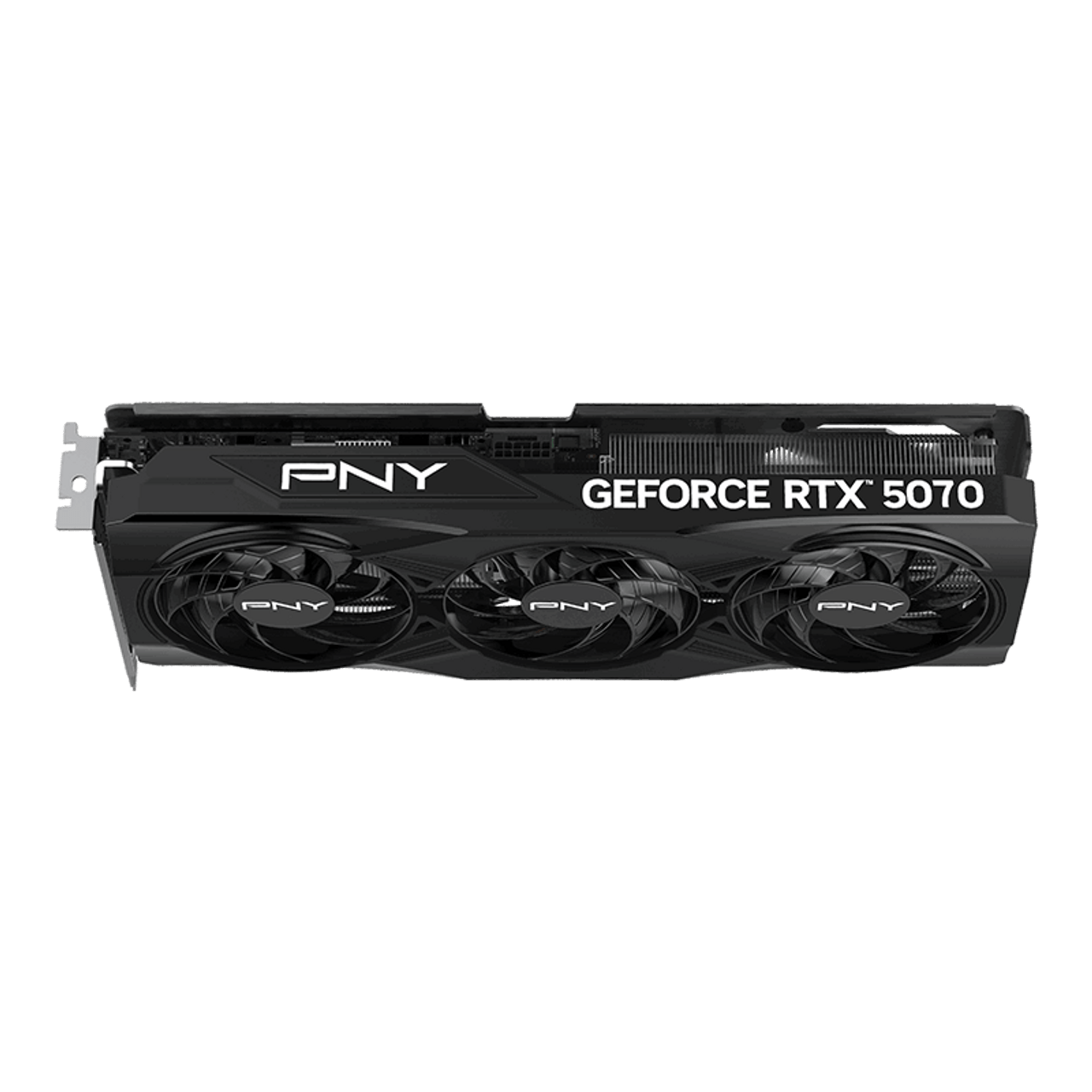 PNY NVIDIA GeForce RTX 5070 Triple Fan Graphic Card - 12 GB GDDR7 - PCIe 5.0 x16 - 250 W VCG507012TFXPB1