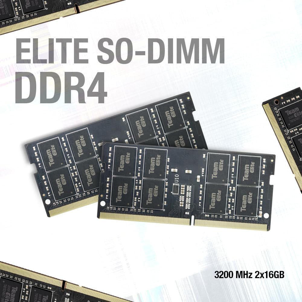 TEAMGROUP Elite DDR4 8GB Single 3200MHz PC4-25600 CL22 SODIMM 260
