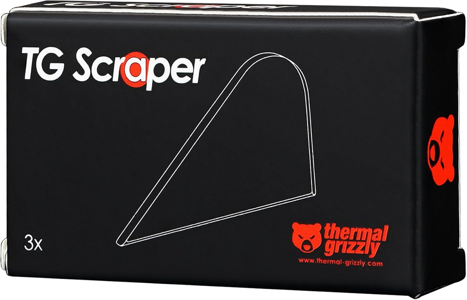 Thermal Grizzly TG Scraper | CPU Delidding Tool | 3-Pack | TG-SC-3