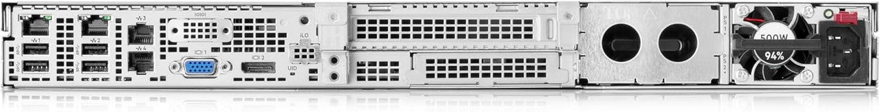 Features 1GbE networking and an efficient 290W power supply in a compact 1U design ideal for small businesses and edge deployments.