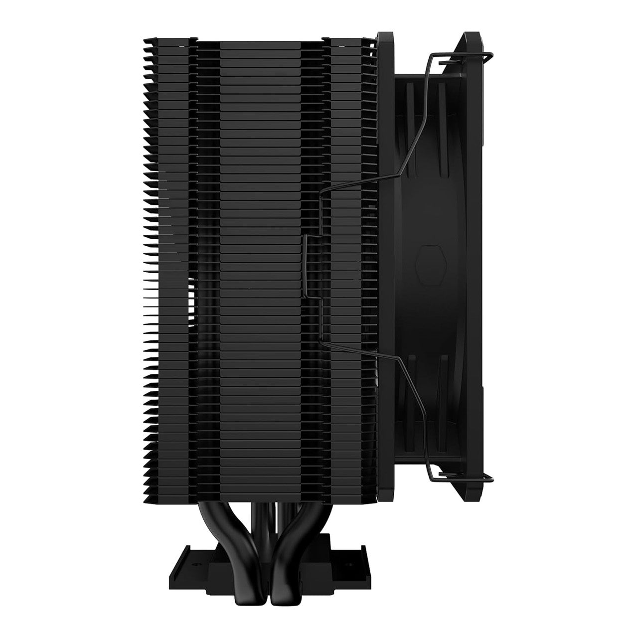 The cooler features a high-performance fan for enhanced airflow, low noise levels, and reliable long-term operation.