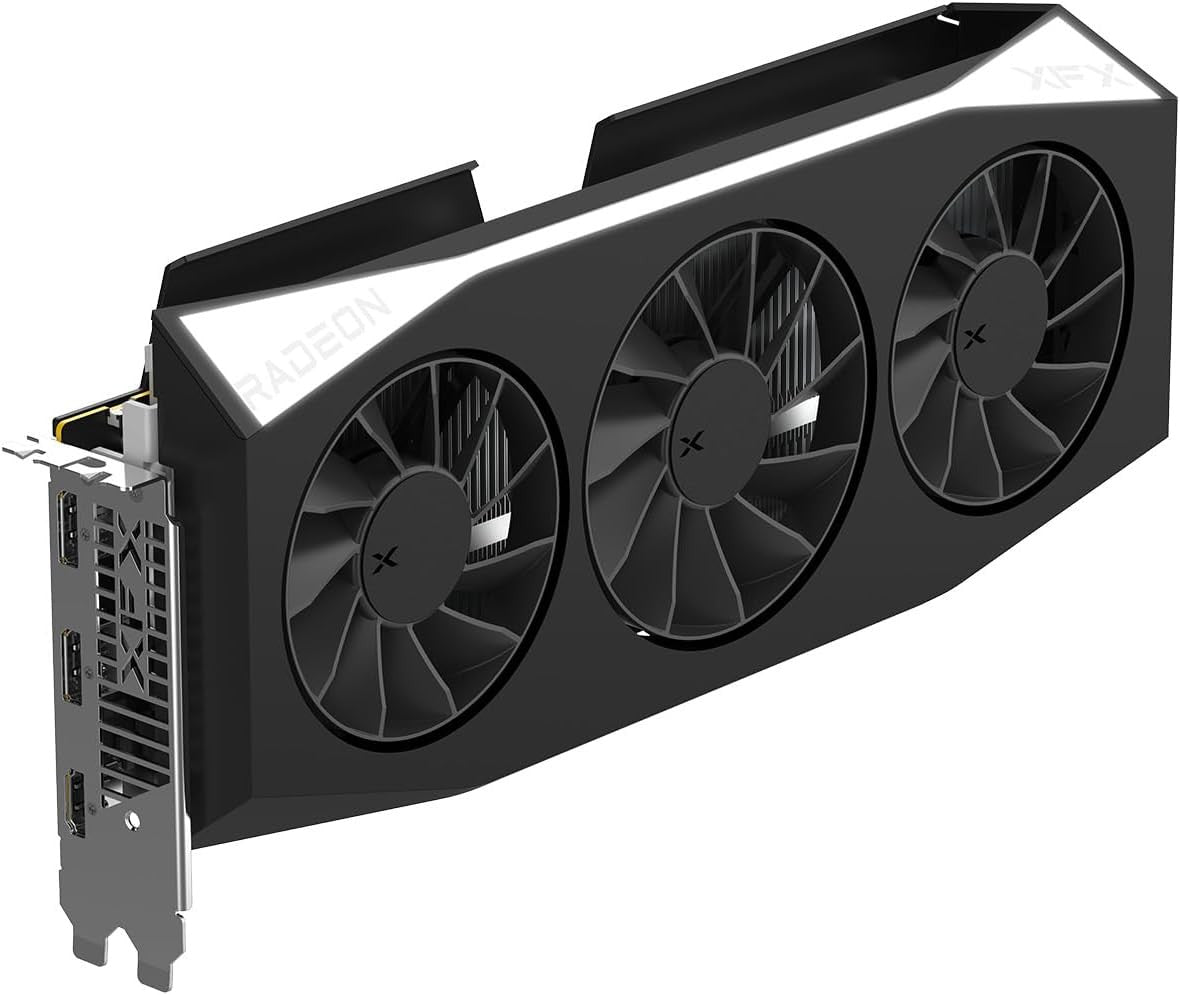 XFX Mercury AMD Radeon RX 9060 XT OC Gaming Edition with 16GB GDDR6 HDMI 2xDP, AMD RDNA 4 RX-96TMERCBA