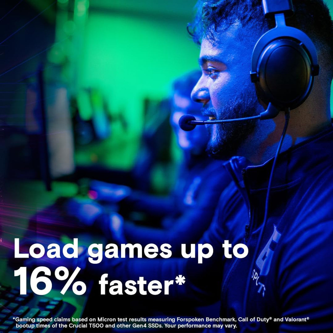 Crucial T500 2TB Gen4 NVMe M.2 Internal Gaming SSD, Up to 7300MB/s, Laptop & Desktop Compatible CT2000T500SSD8