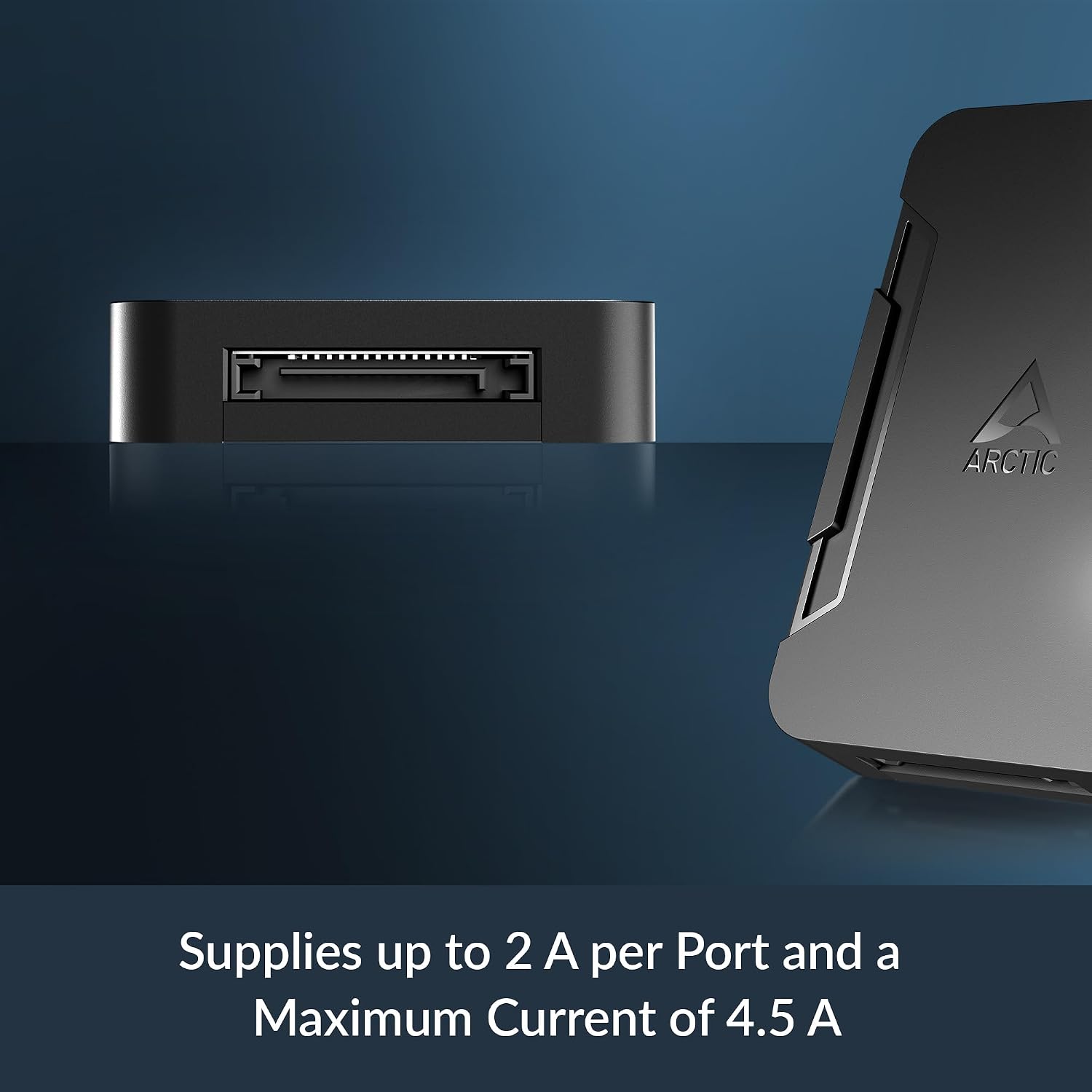 ARCTIC 10-Port Fan Controller | Individual PWM Control | Windows & Linux Support | Magnetic Mount | ACFAN00351A