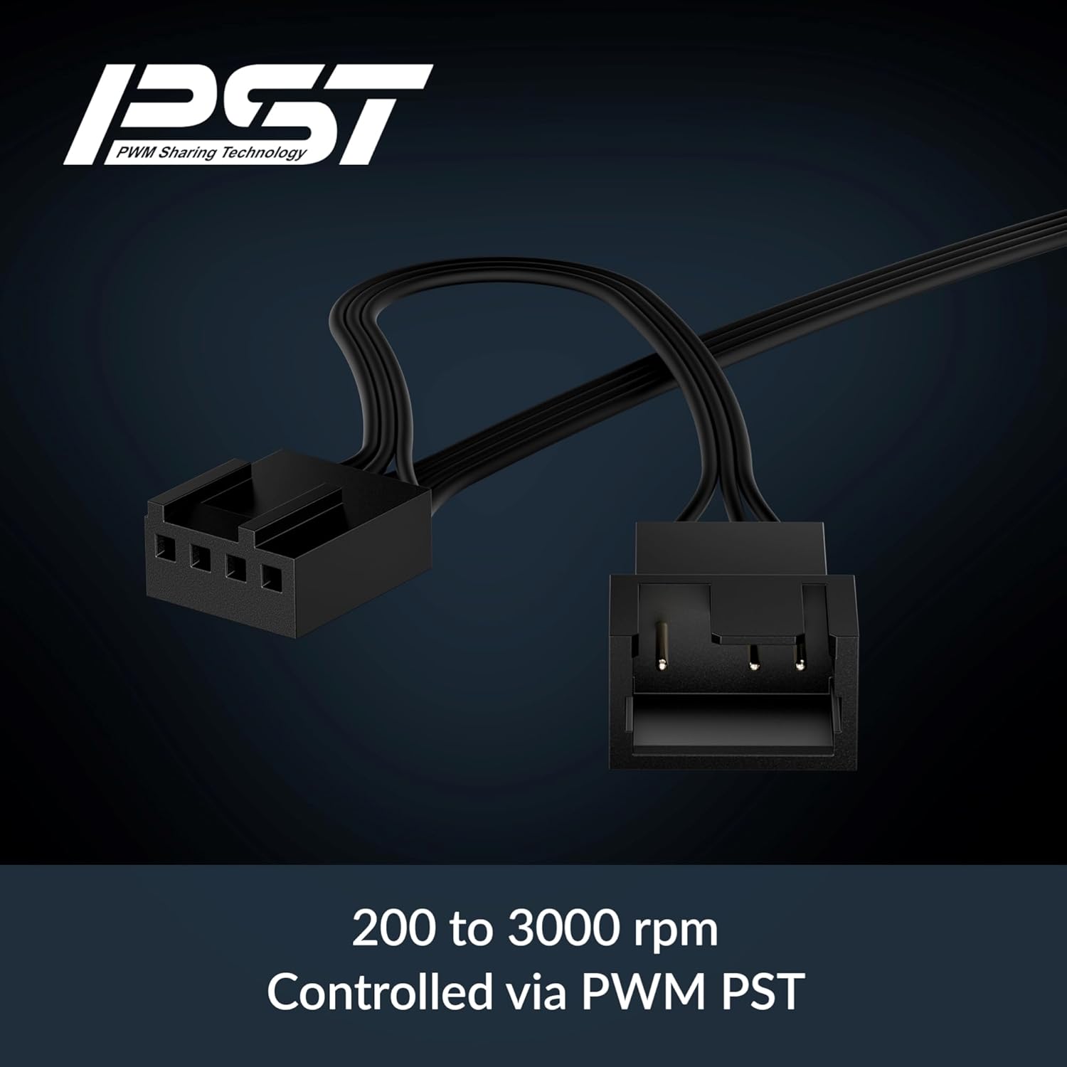 ARCTIC P9 PWM PST 92mm PC Case Fan | 200–3000 RPM PWM Control | PST Daisy-Chain Splitter | 0dB Mode | High Static Pressure | ACFAN00298A