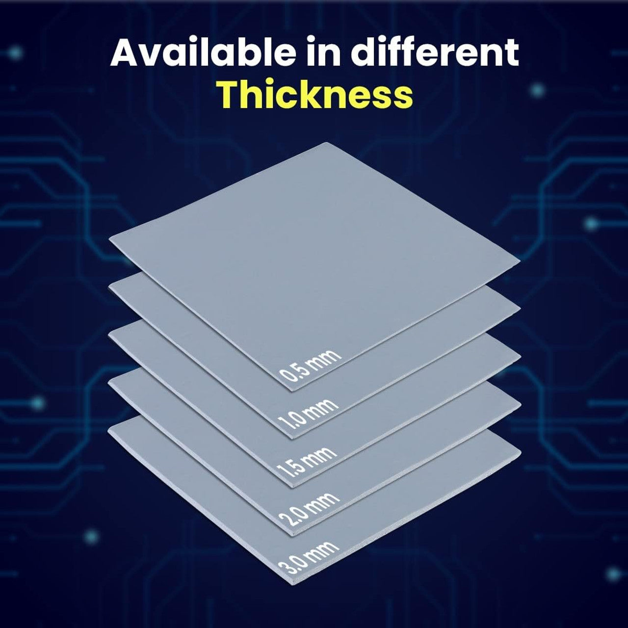 Gelid Solutions GP-Extreme 12W-Thermal Pad 120x120x3.0 Excellent Heat Conduction, Ideal Gap Filler TP-GP01-S-E