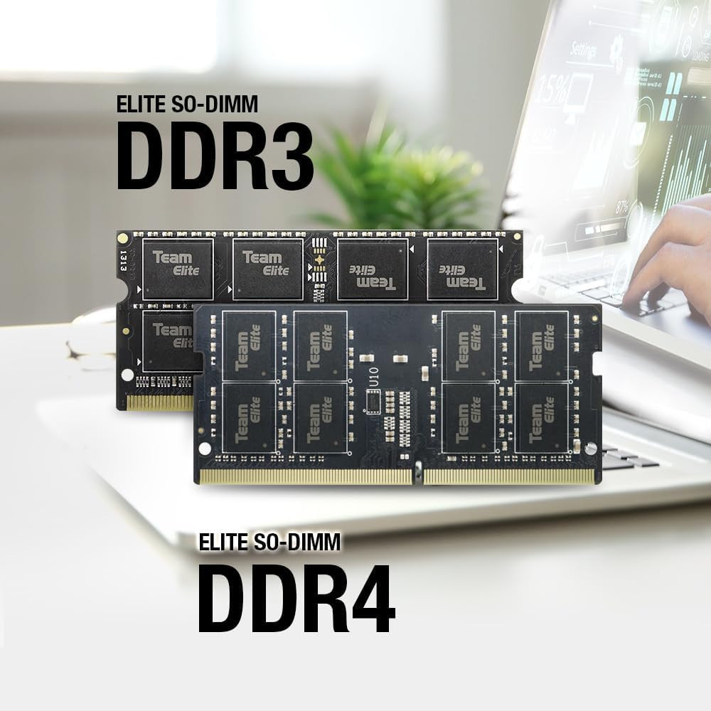 TEAMGROUP Elite DDR4 8GB Single 3200MHz PC4-25600 CL22 SODIMM 260