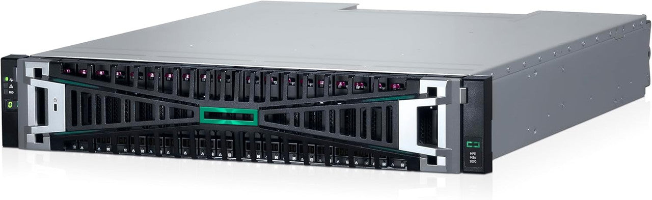 Equipped with dual 10/25GbE iSCSI ports and 4×10Gb iSCSI transceivers for low-latency, high-bandwidth connectivity in enterprise environments.