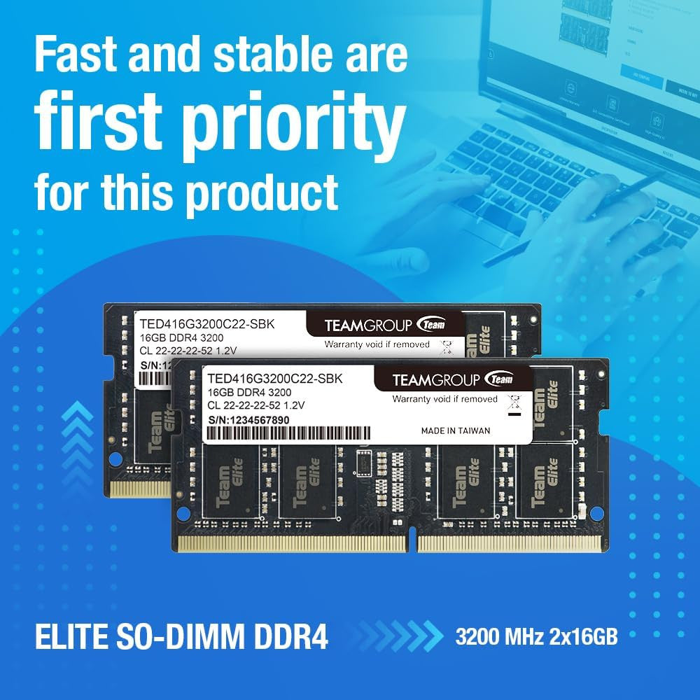 Designed with a 260-pin SODIMM form factor, it ensures wide compatibility with DDR4-supported notebooks and mini PCs.