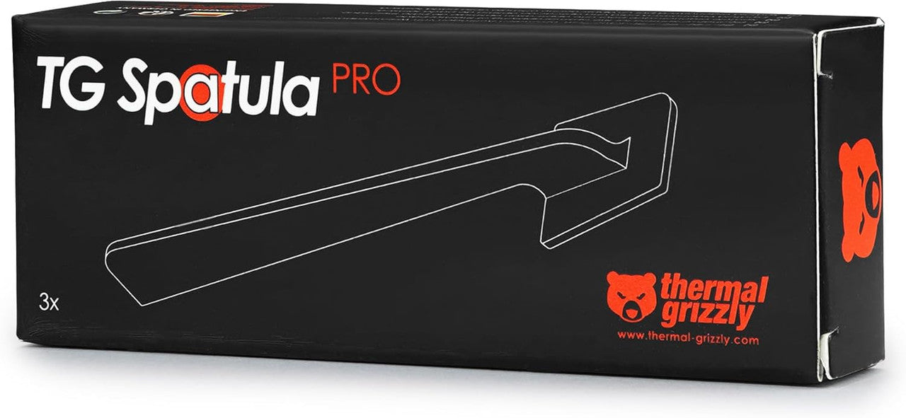 Thermal Grizzly TG Spatula PRO Spread of Thermal Paste Precise Compound Distribution CPU/GPU/Console (3 Pcs) TG-AS-P-3