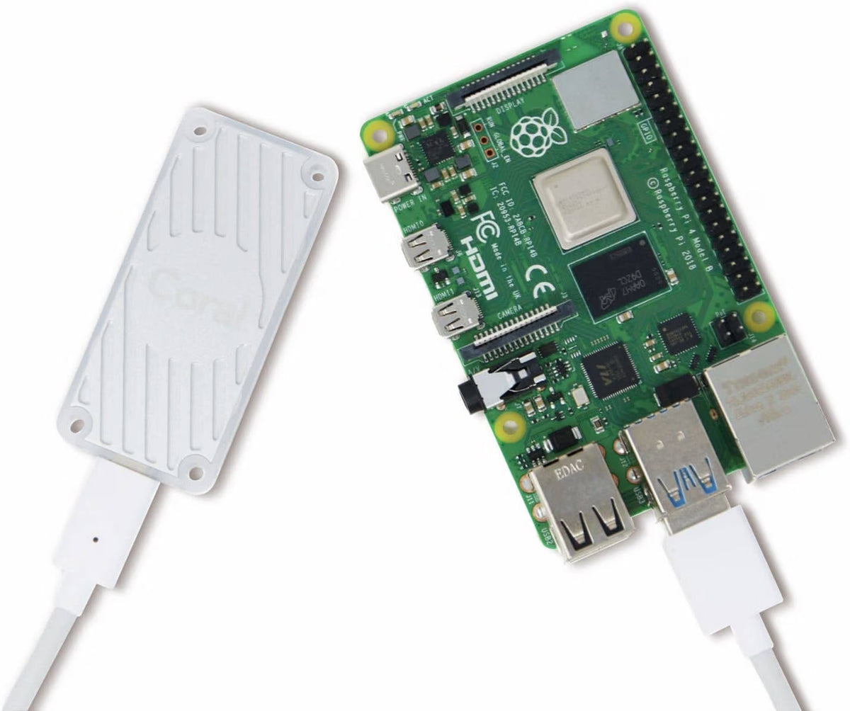 Google Coral USB Accelerator ML Accelerator, USB 3.0 Type-C, Debian Linux Compatible - G950-06809-01