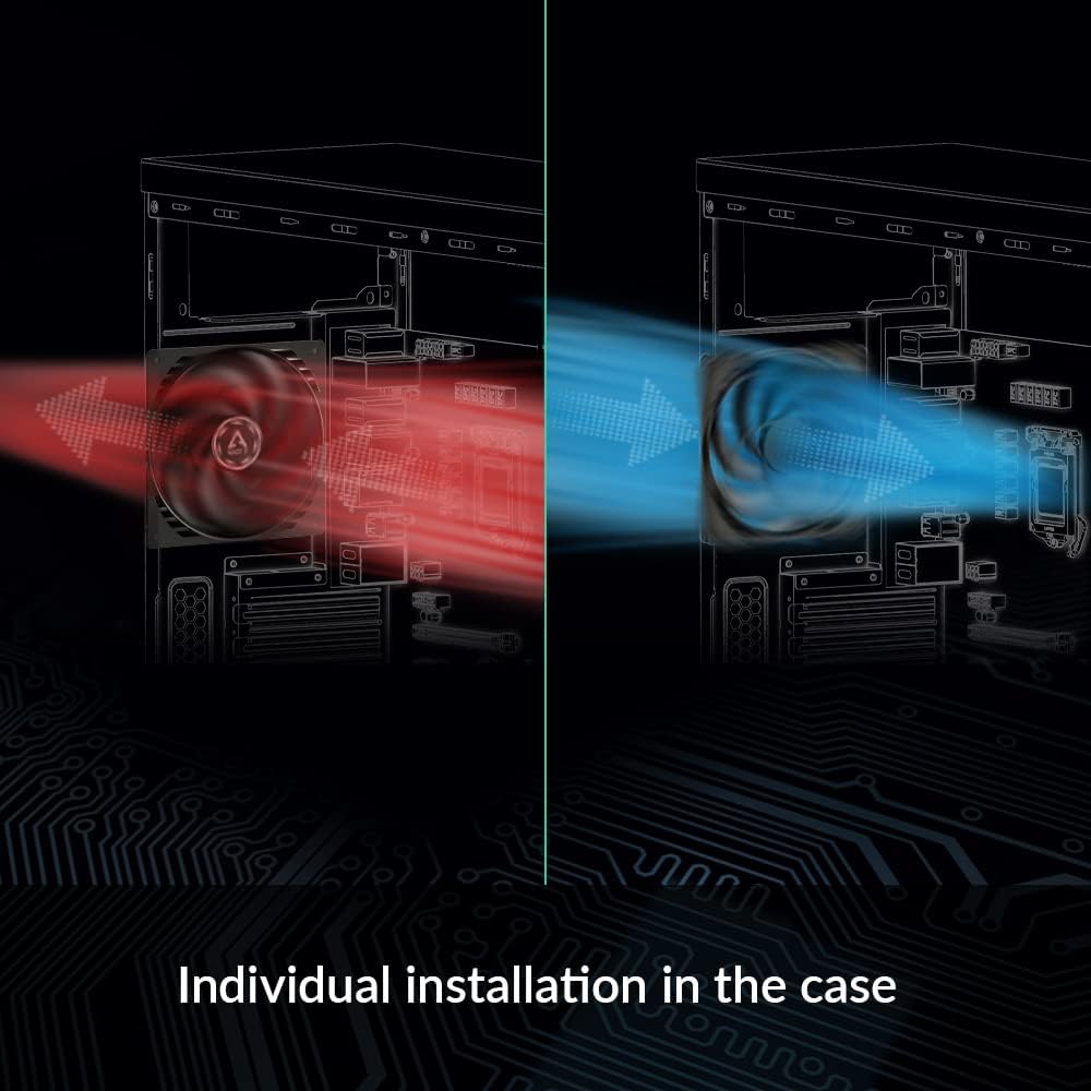 Arctic P8 Silent 80mm Low Noise Fan - ACFAN00152A