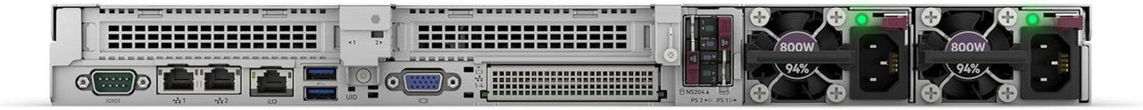 Features the HPE NS204i-u controller and BCM5720 1GbE networking for reliable connectivity and smooth system operation.