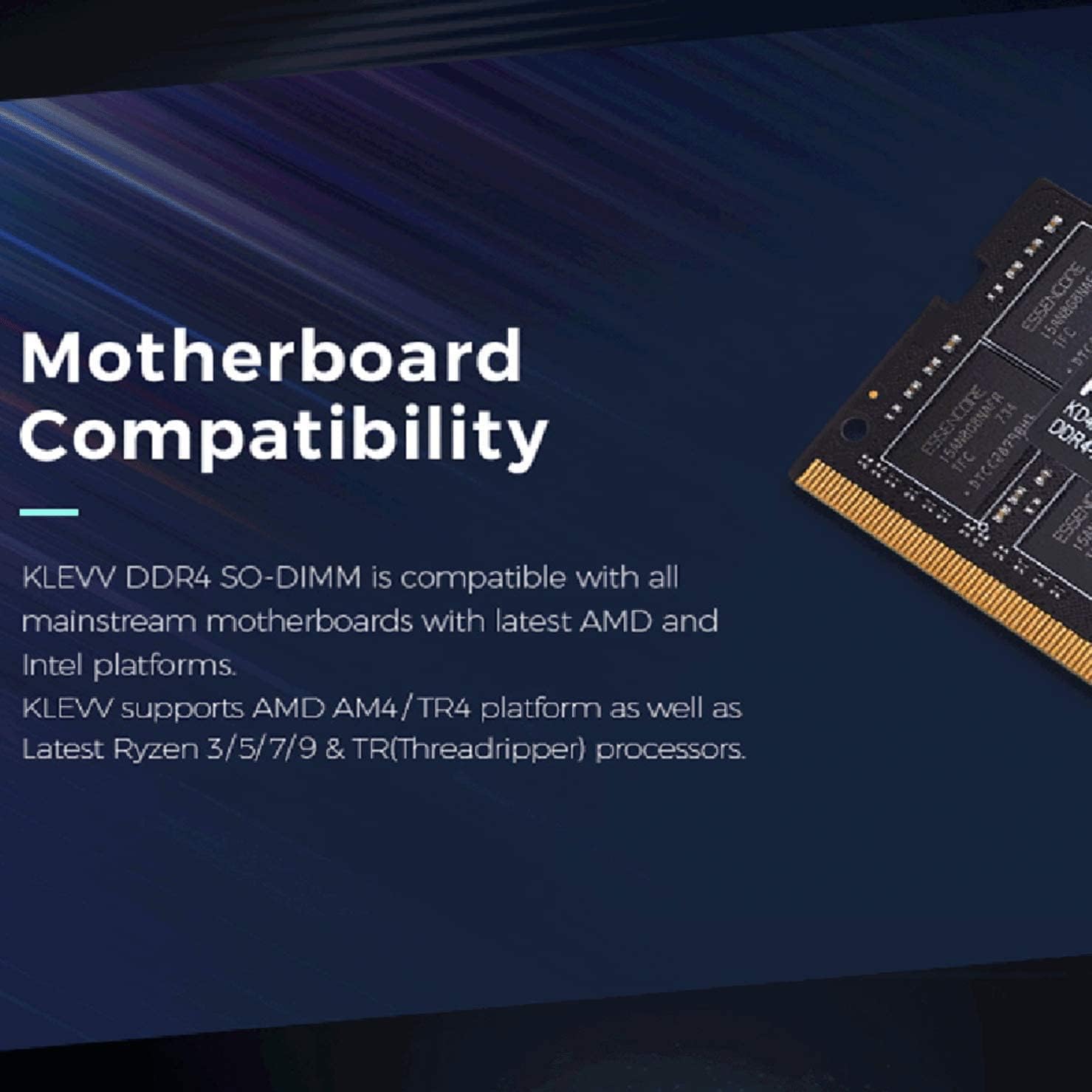 KLEVV DDR4 8GB SODIMM Laptop Ram Memory - KD48GS880-32N220A