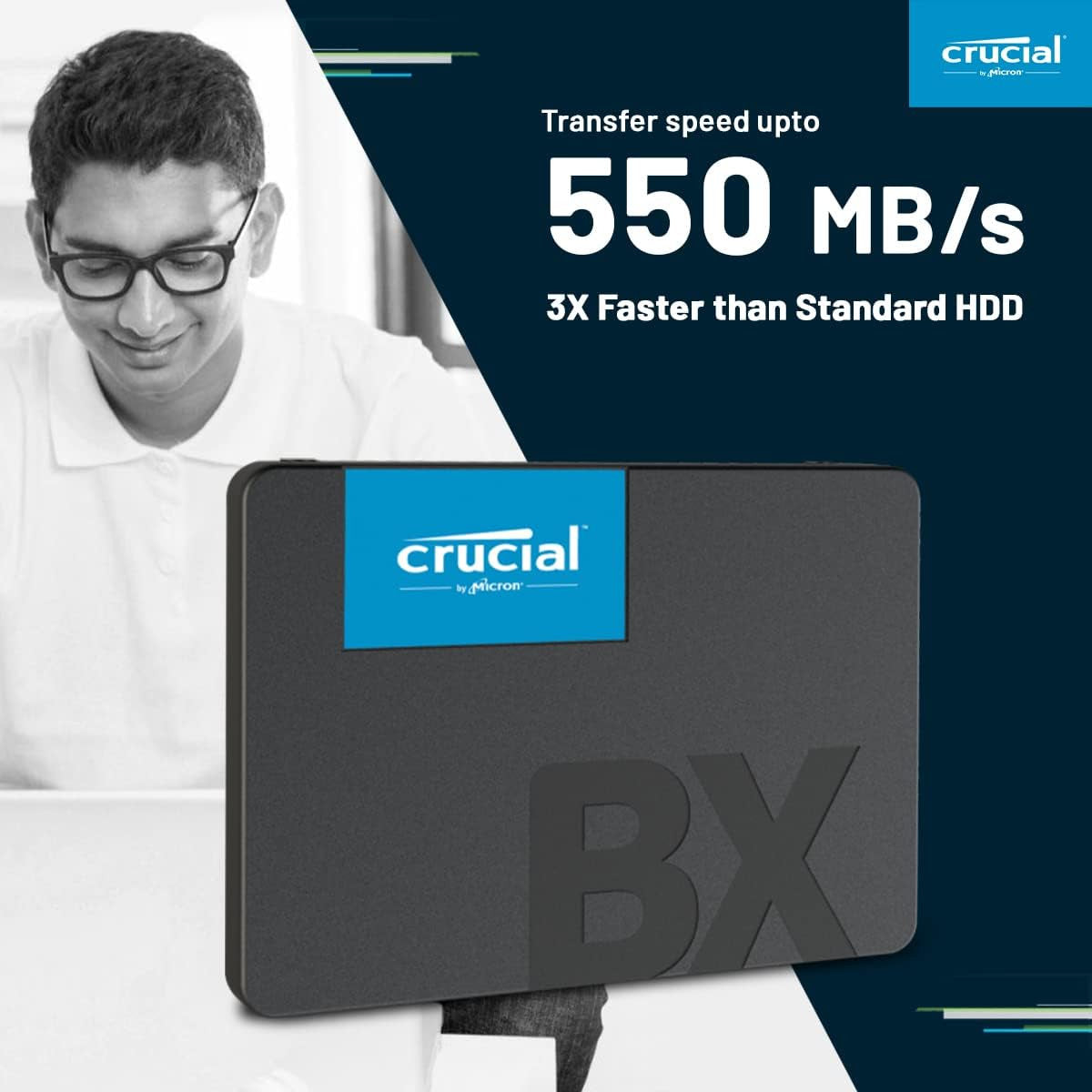 Crucial BX500 500GB SATA 2.5