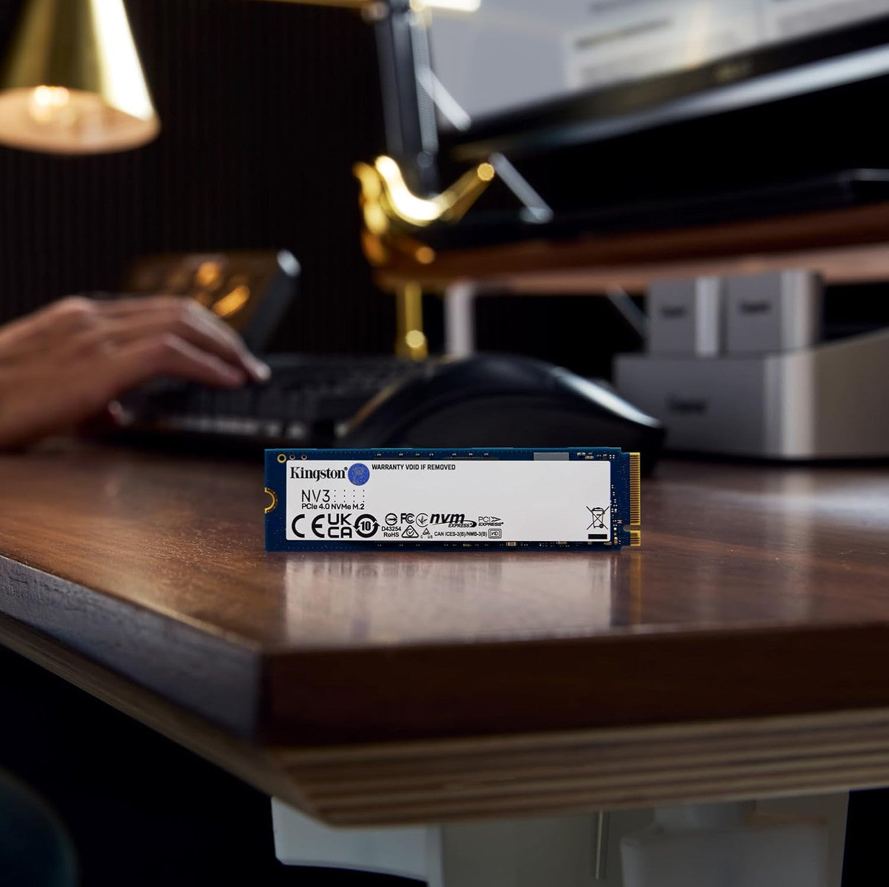 Kingston NV3 1TB M.2 2280 NVMe SSD | PCIe 4.0 Gen 4x4 | Up to 6000 MB/s SNV3S/1000G
