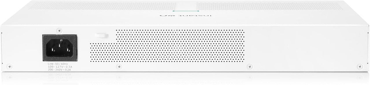 HPE Networking Instant On 1430 24-Port Gb Unmanaged Layer 2 Ethernet Switch | 24x 1G | Fan-Less | US Cord | R8R49A#ABA