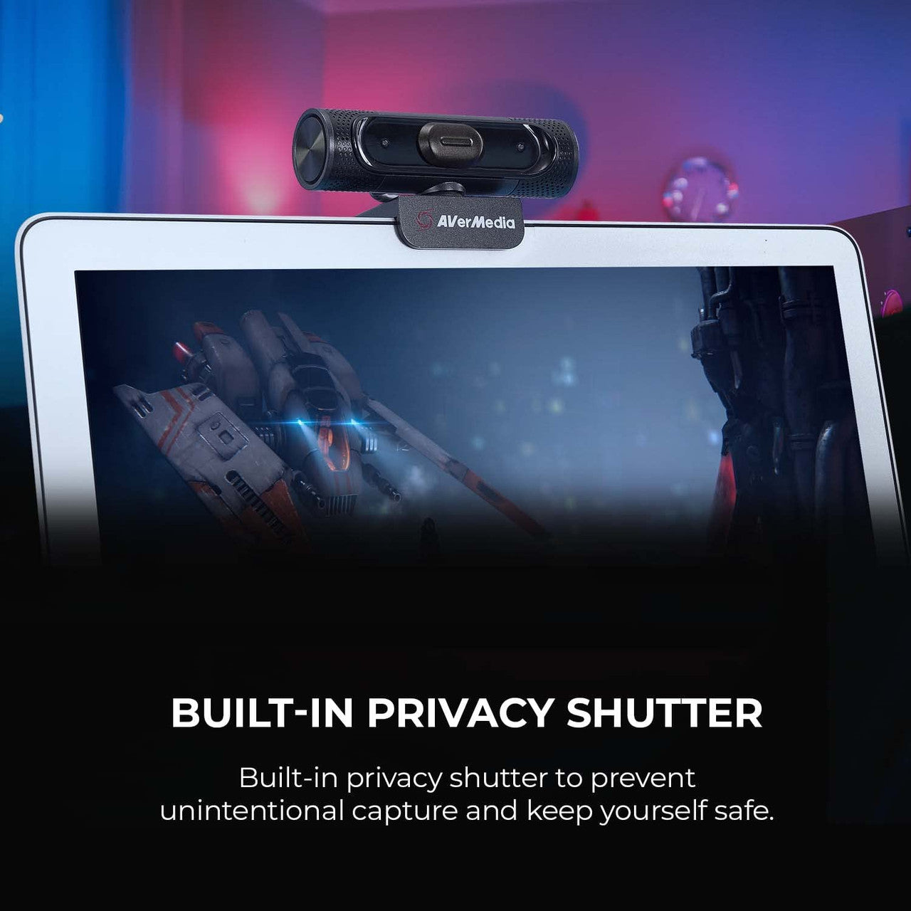 AVerMedia PW315 Full HD 1080p 60fps Streaming Webcam w/ Live Gamer Extreme 3, Plug and Play 4K Capture Card