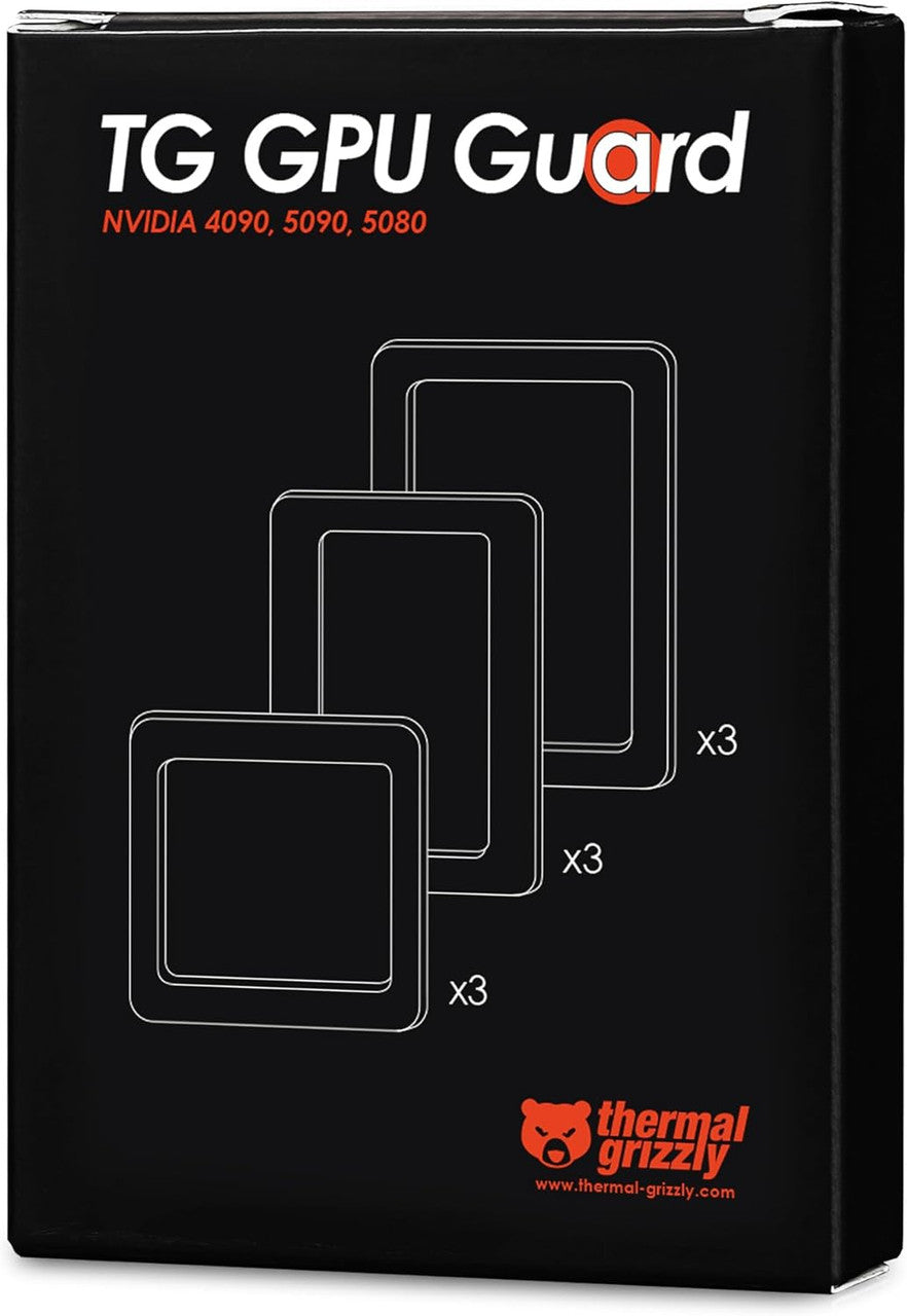 Thermal Grizzly TG GPU Guard Gasket for RTX 4090/5080/5090 Highly Compressible, Protection, 9‑Piece TG-GG-01