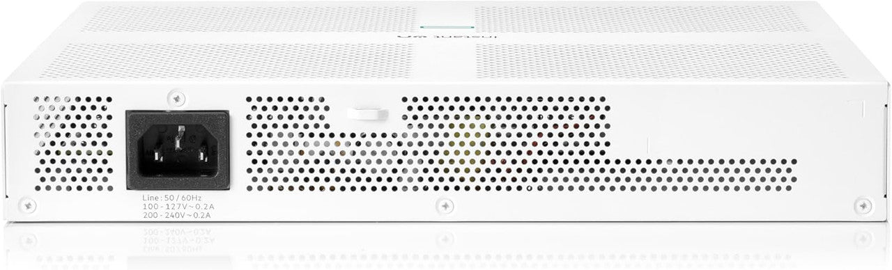 HPE Networking Instant On 1430 16-Port Gb Unmanaged Layer 2 Ethernet Switch | 16x 1G | Fan-Less | US Cord | R8R47A#ABA