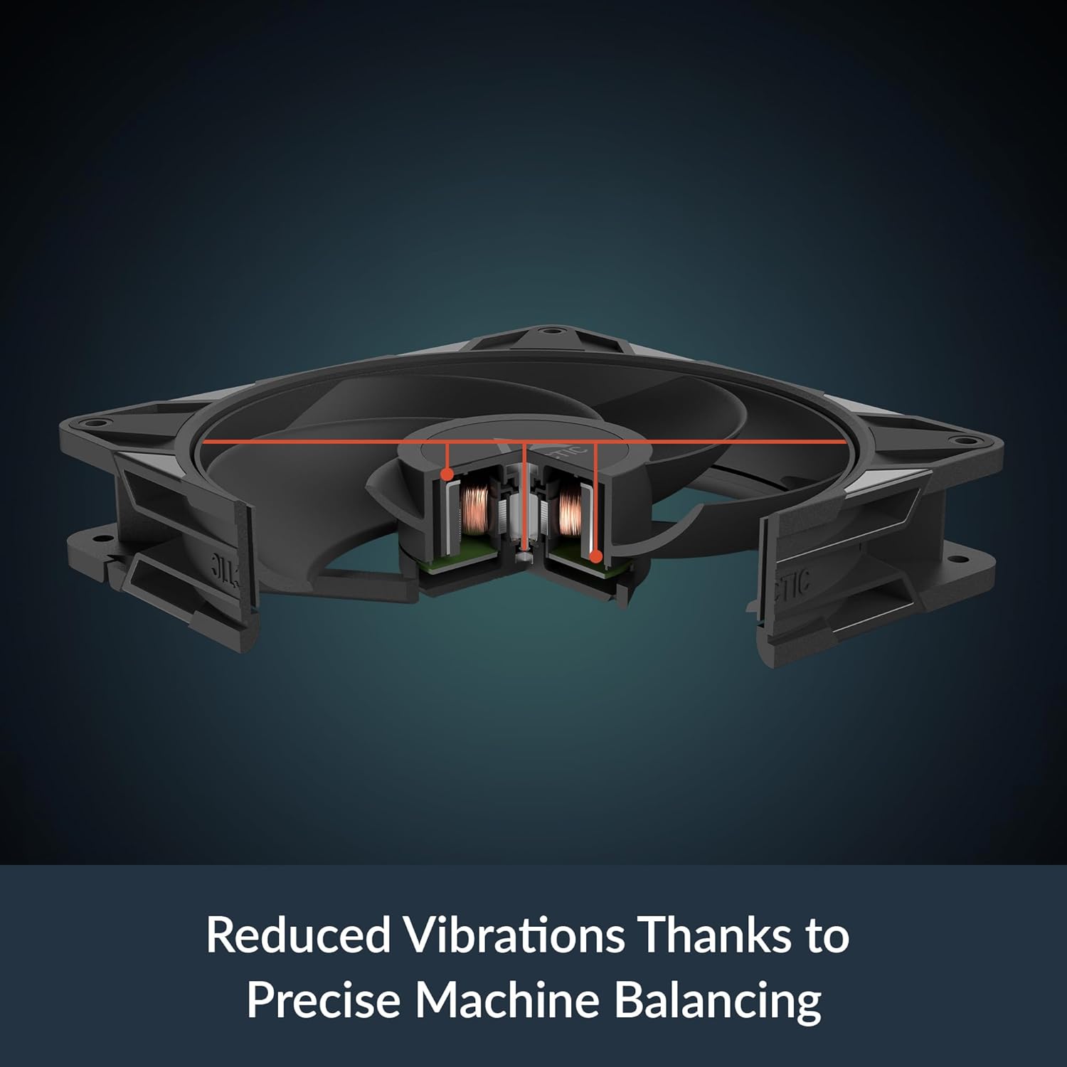 ARCTIC P14 Pro Reverse PWM | 140mm Case Fan | 2650 RPM | + Splitter