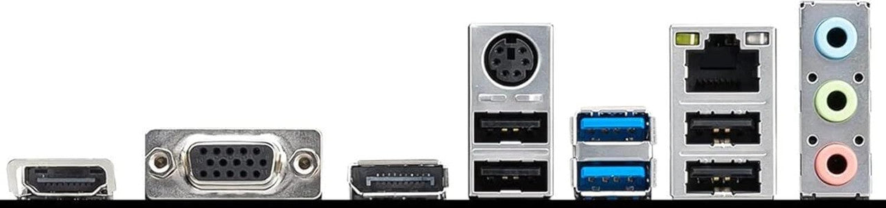 MSI Motherboard (12th/13th/14th Gen Intel Core, LGA 1700 Socket, DDR4, PCIe 4, SATA 6Gb/s, mATX) PRO H610M-G DDR4