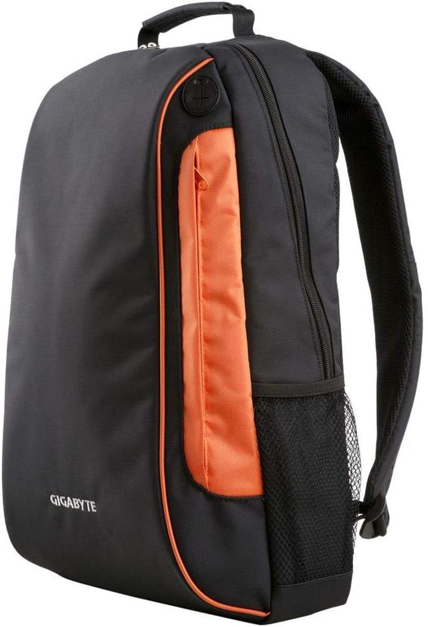 Gigabyte Gaming Backpack 15 & 17" Laptops, Black/Orange GBP57S