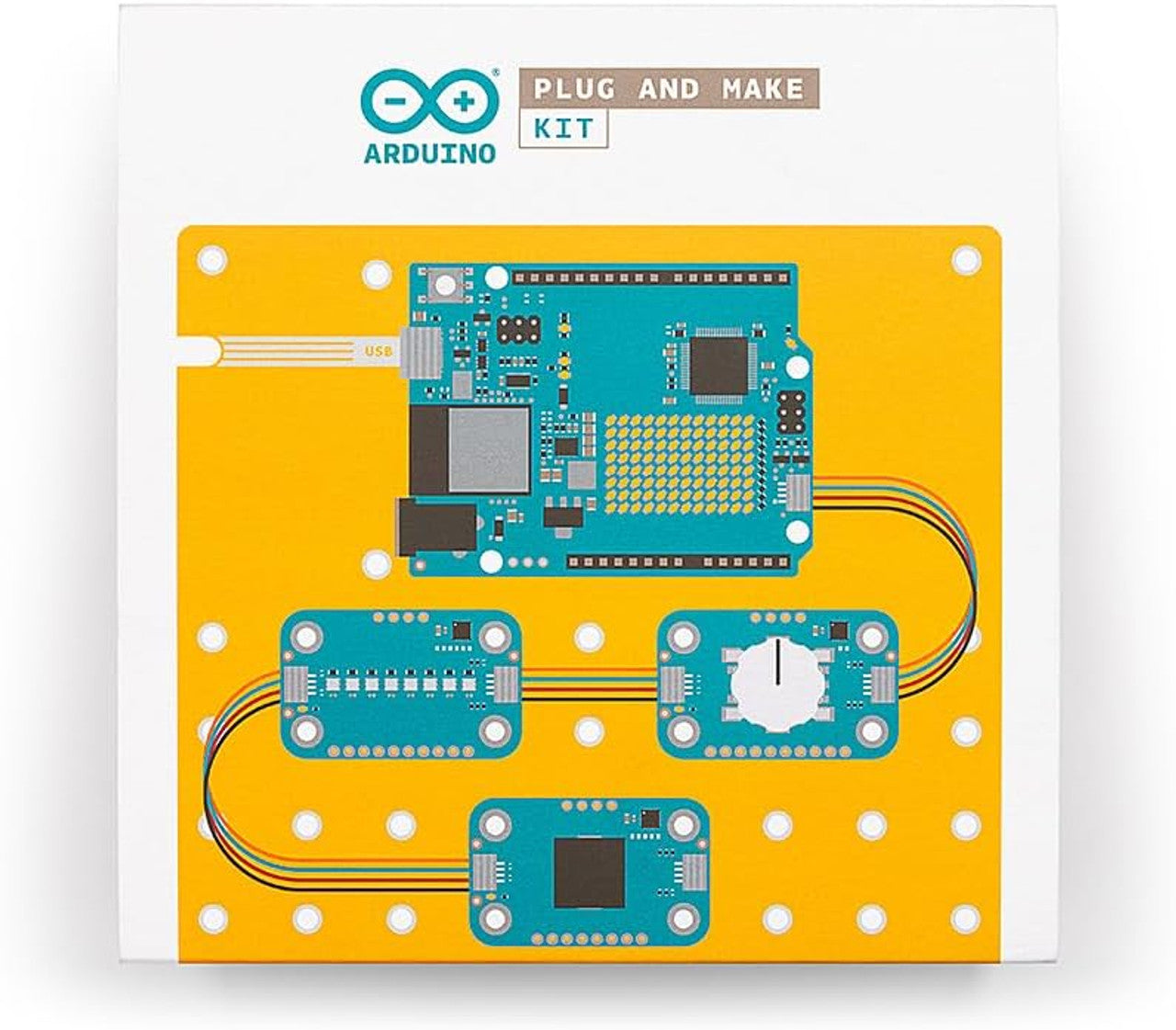 Arduino Official Starter Kit Beginners Build Connected Projects Easily, Educational Technology Learning Coding AKX00069