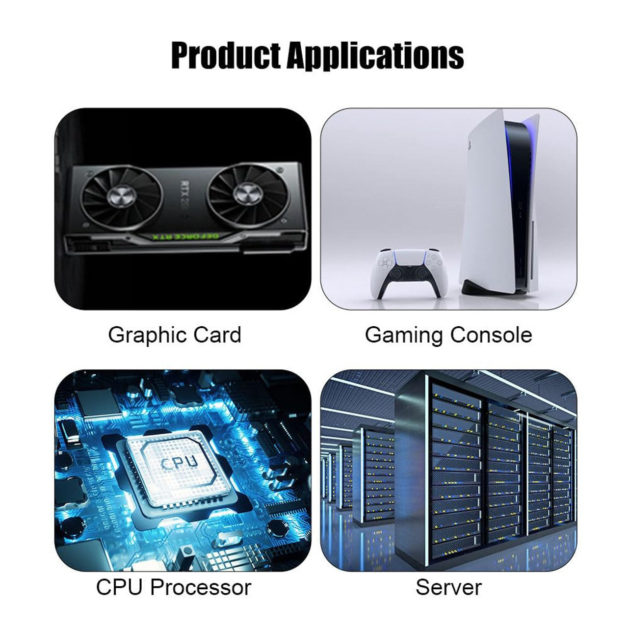 Maxtor Plastic Jar Thermal Paste for IC/Processor/CPU/GPU/All Coolers,12.8W/m.k Carbon Based High Performance CTG8EL-20g