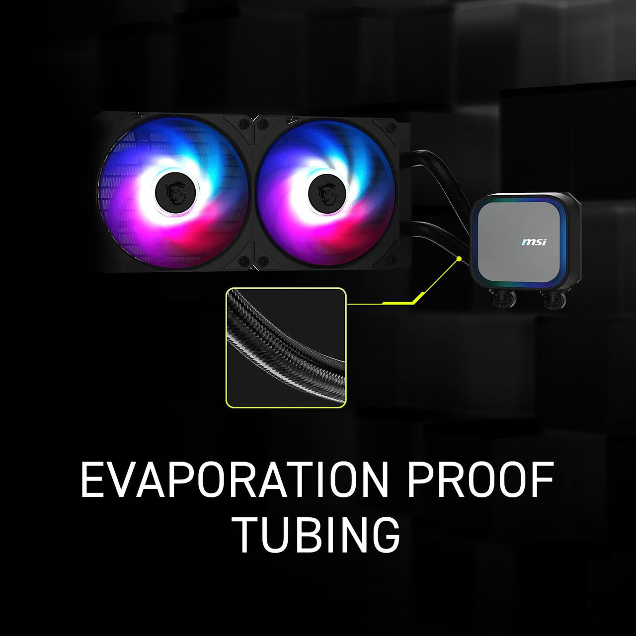 MSI MAG Coreliquid A13 360 Black AIO ARGB Liquid Cooling, 360mm Radiator, PWM Fans, LGA1700/1851/AM5/AM4 Compatible (Black) MAG CORELIQUID A13 360