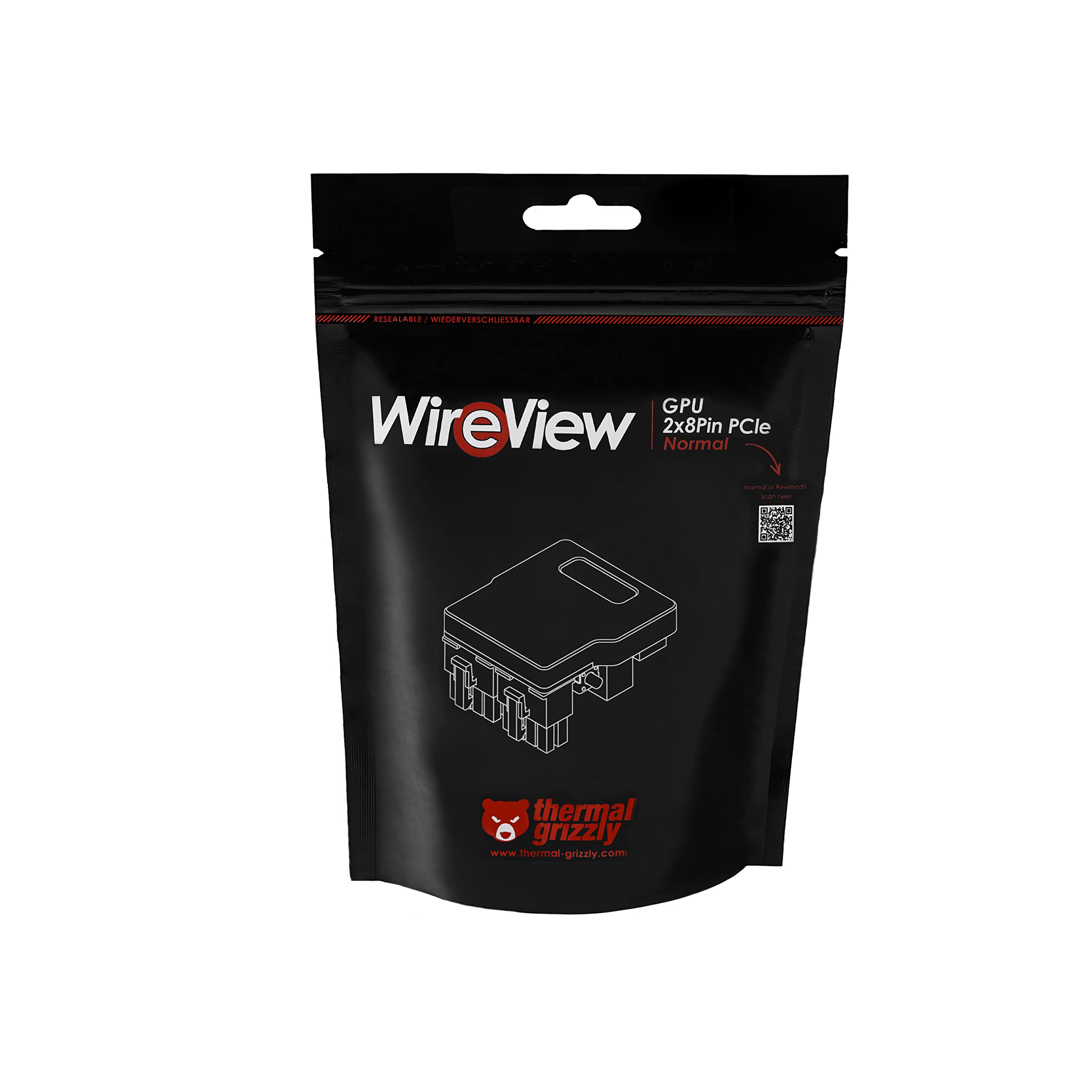 Thermal Grizzly WireView GPU 2x8Pin PCIe Reversed TG-WV-P28R