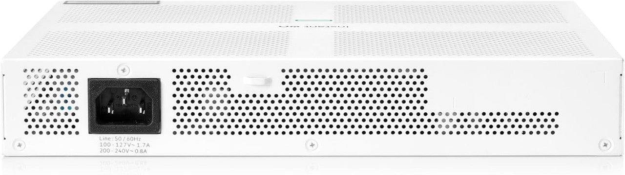 HPE Networking Instant On 1430 16-Port Gb Unmanaged Layer 2 Ethernet Switch with PoE | 16xCL4 PoE (124W) | Fan-Less | US Cord | R8R48A#ABA