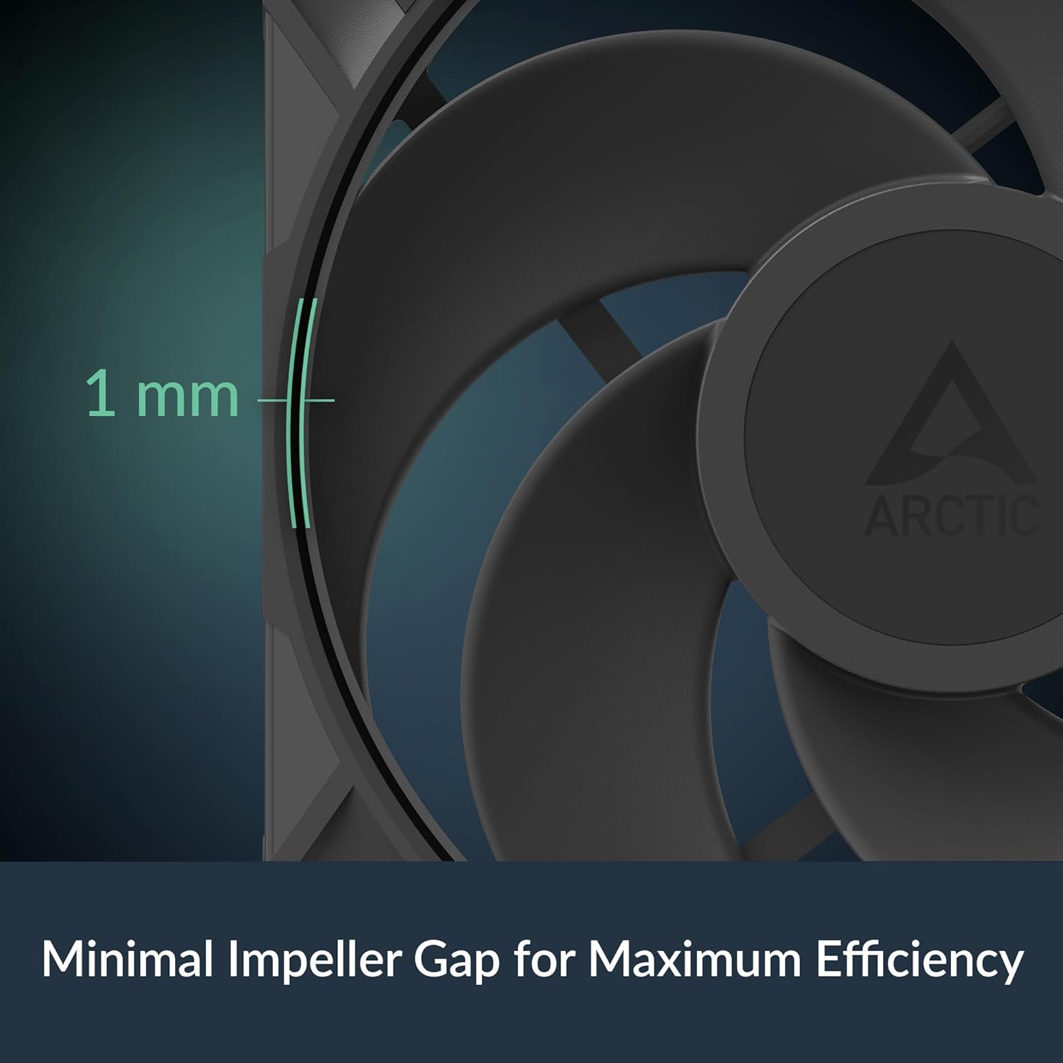 ARCTIC P14 Pro Reverse PWM | 140mm Case Fan | 2650 RPM | + Splitter