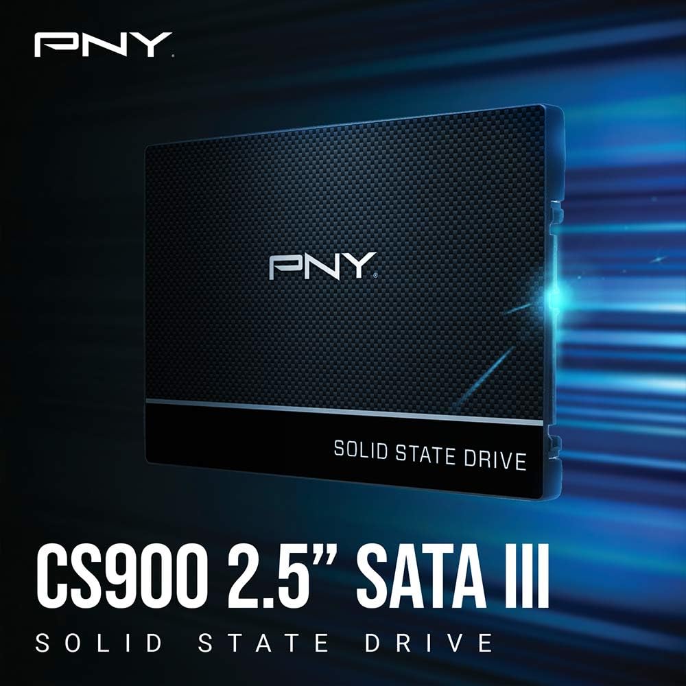 PNY CS900 250GB 3D NAND 2.5" SATA III Internal Solid State Drive - SSD7CS900-250-RB