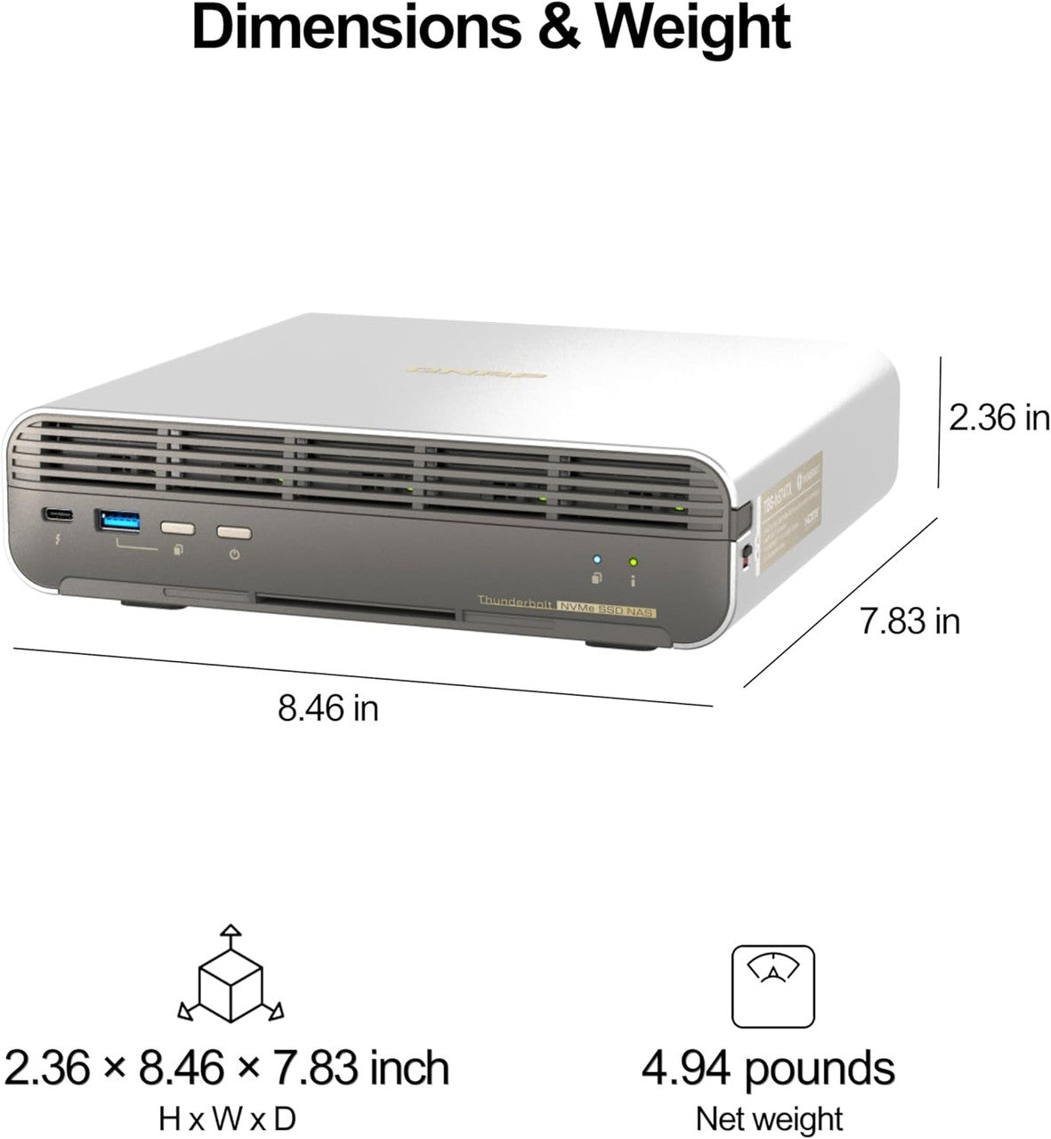 Perfect for 4K video editing, virtualization, and edge computing, the TBS-H574TX-I3-12G-US combines portability, performance, and enterprise-grade storage efficiency.