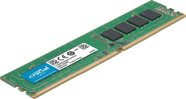 Crucial CT16G4DFS8266 Single 16GB DDR4 2666 MT/s (PC4-21300) UDIMM 288-Pin non-ECC Unbuffered Memory