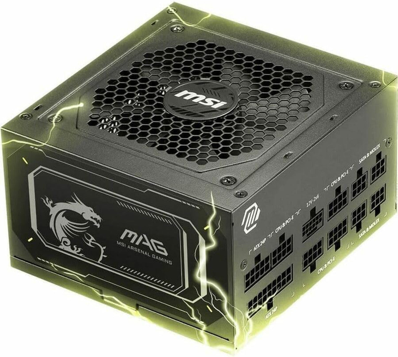 MSI 850W 80 PLUS Gold Modular Power Supply MAG A850GL PCIE5 II