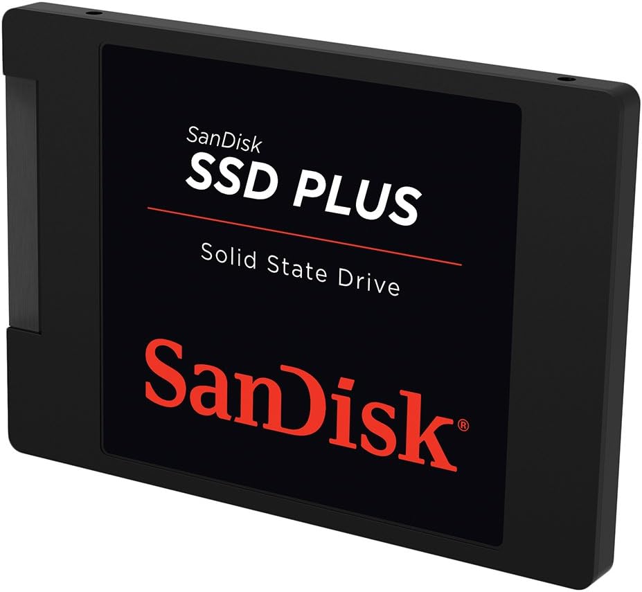 SanDisk Plus Internal SSD | SATA III 6Gb/s | 2.5-Inch 7mm | Up to 545MB/s | 500GB / 1TB / 2TB