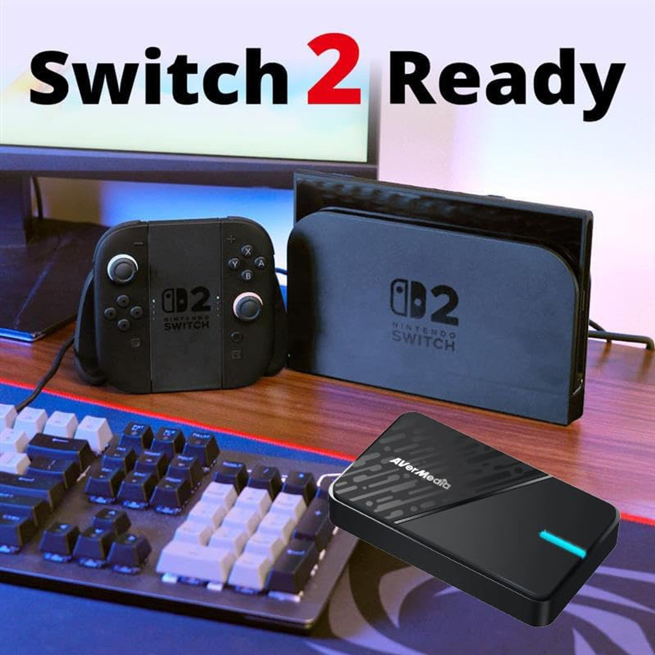 AVerMedia StreamLine MINI Capture Card - 4K60 HDR Passthrough, 1080p60 Video Record, Ultra-Low Latency Streaming GC311G2