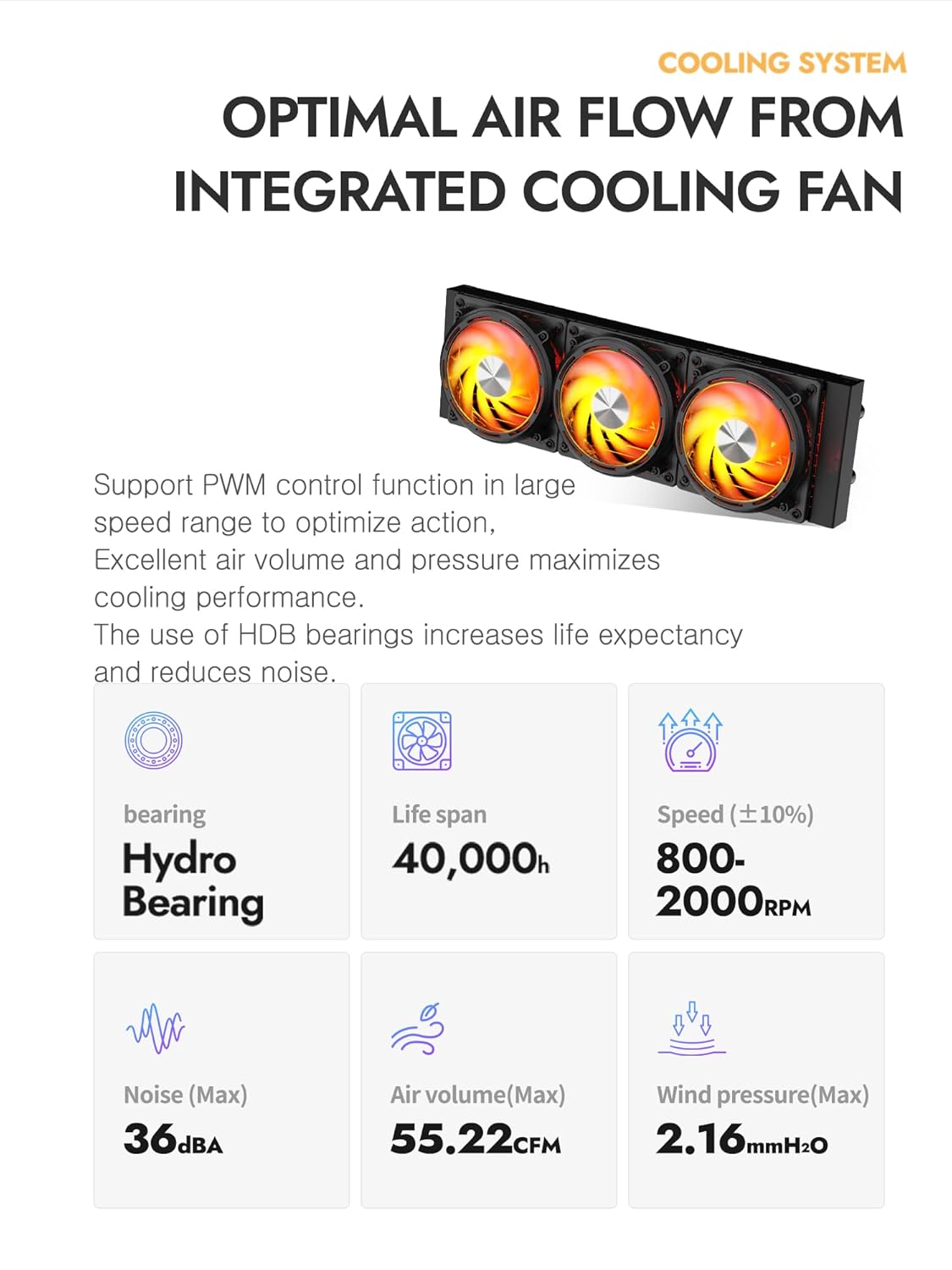 darkFlash DE360 AIO ARGB Liquid Cooler, 360mm LCD Display, Black - DF-DE360-BK