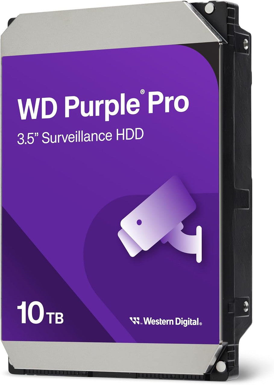 Designed with a SATA 6 Gb/s interface and 512 MB cache, it ensures smooth video recording and reliable performance for demanding AI-enabled workloads.