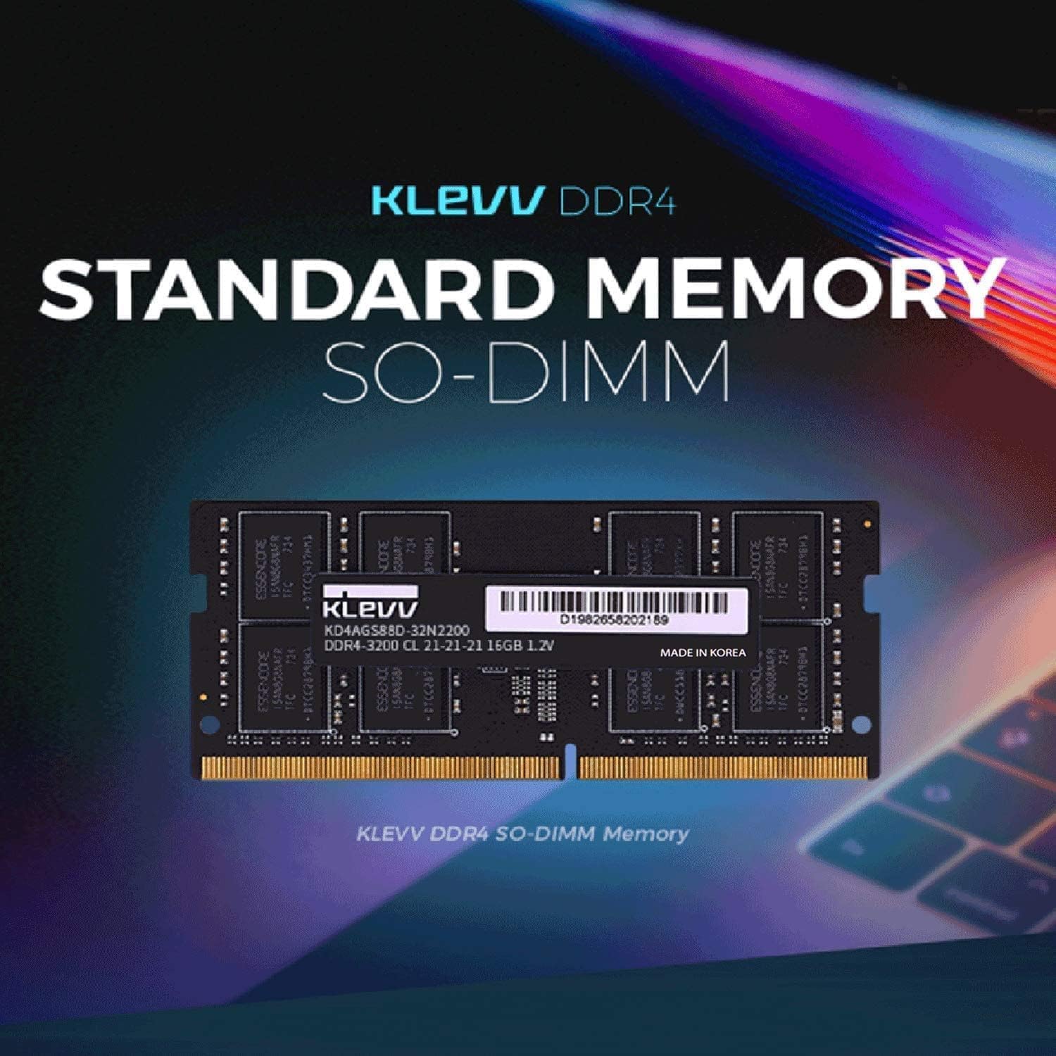 KLEVV DDR4 8GB SODIMM Laptop Ram Memory - KD48GS880-32N220A
